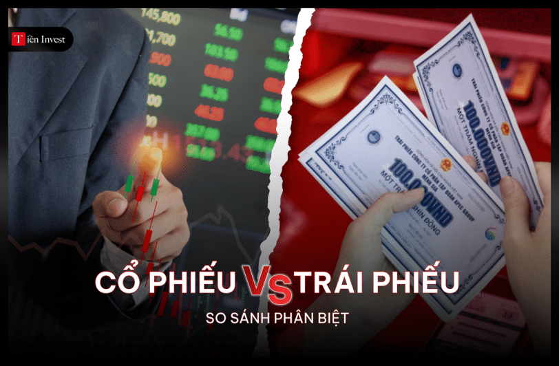 So sánh phân biệt cổ phiếu và trái phiếu