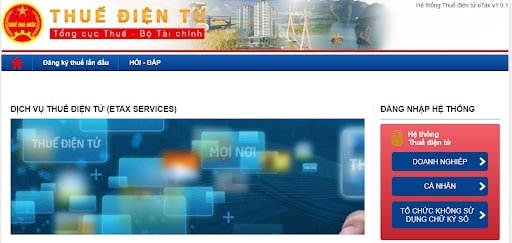 nộp thuế điện tử