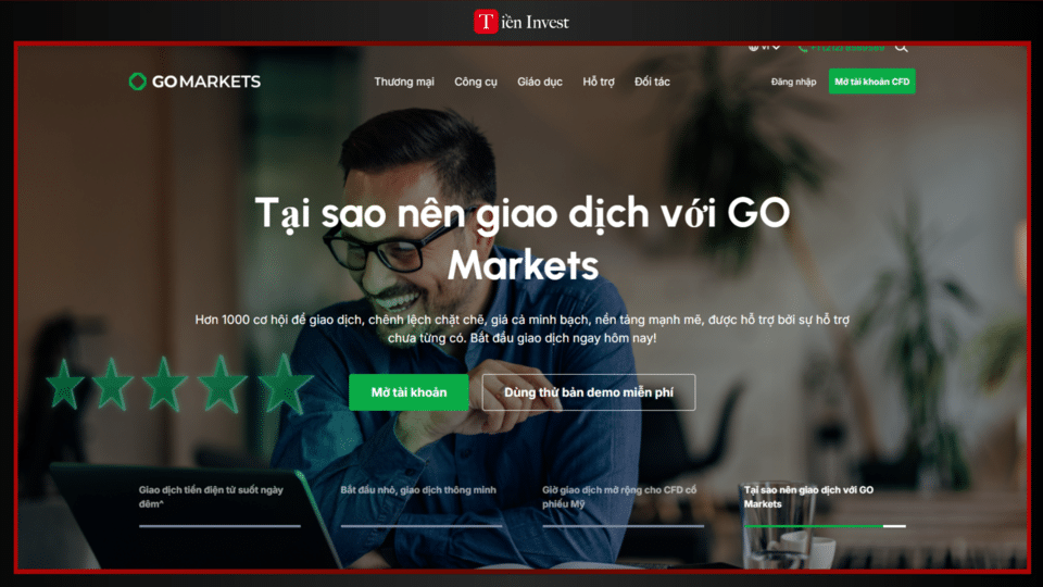 trang web Go Markets