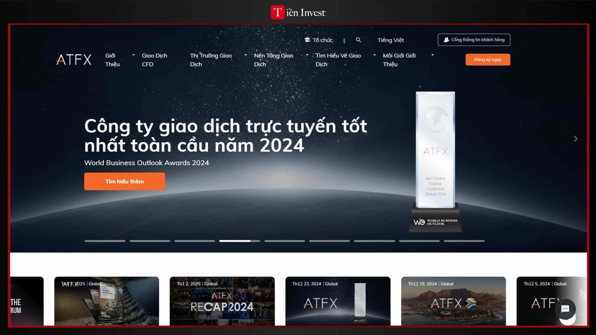 trang web ATFX