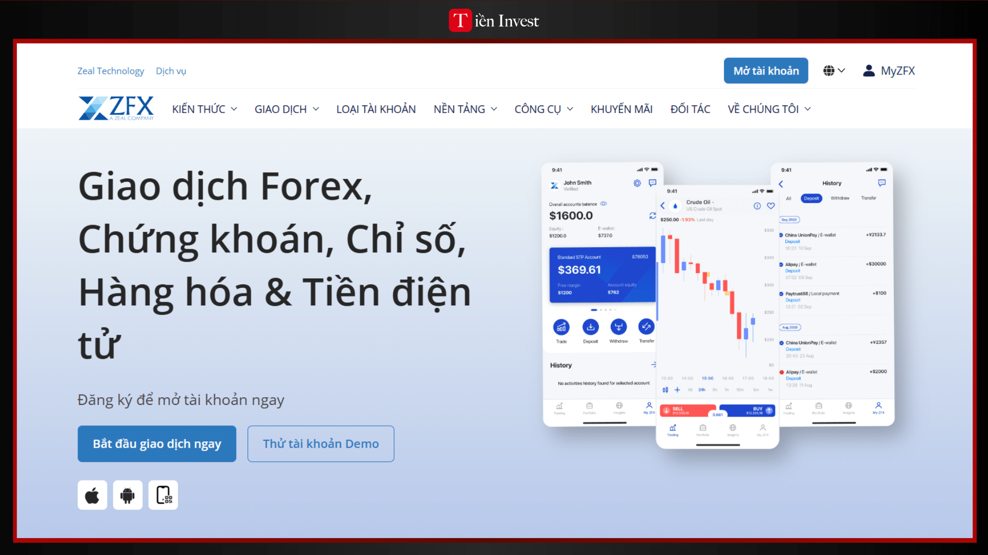 trang web ZFX
