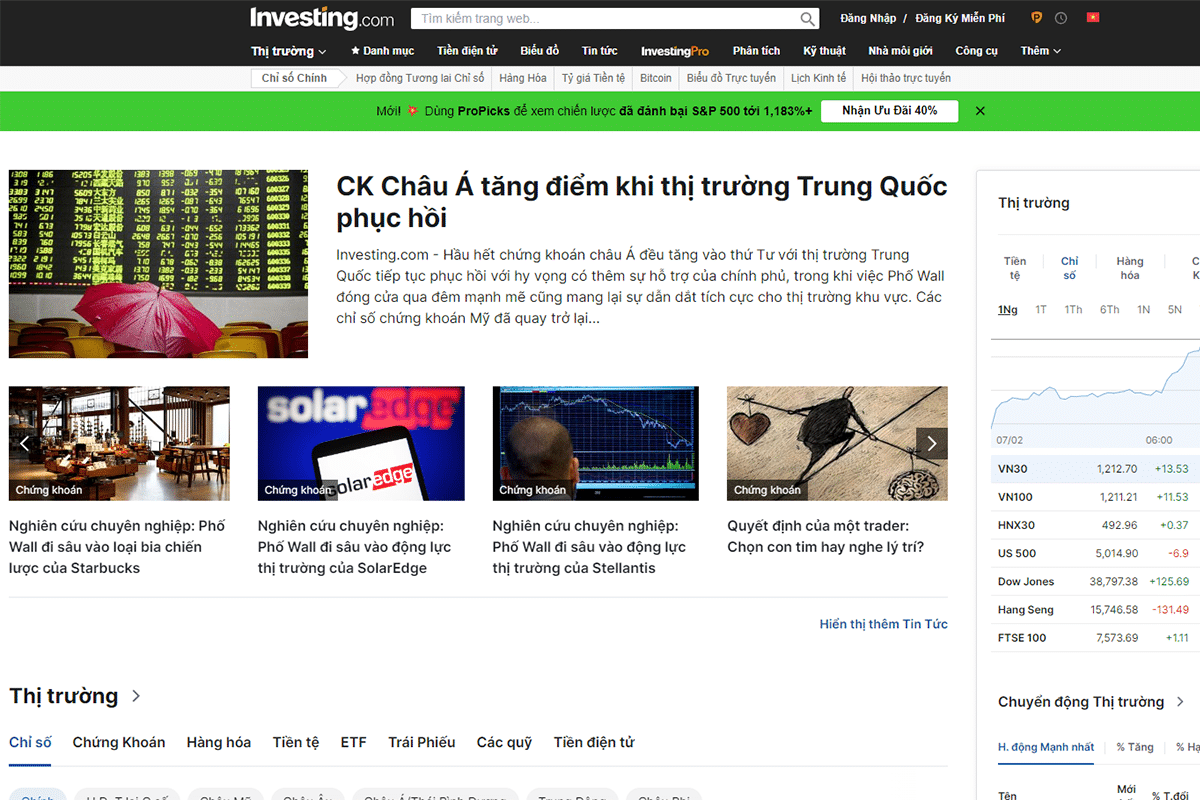 Diễn đàn chứng khoán