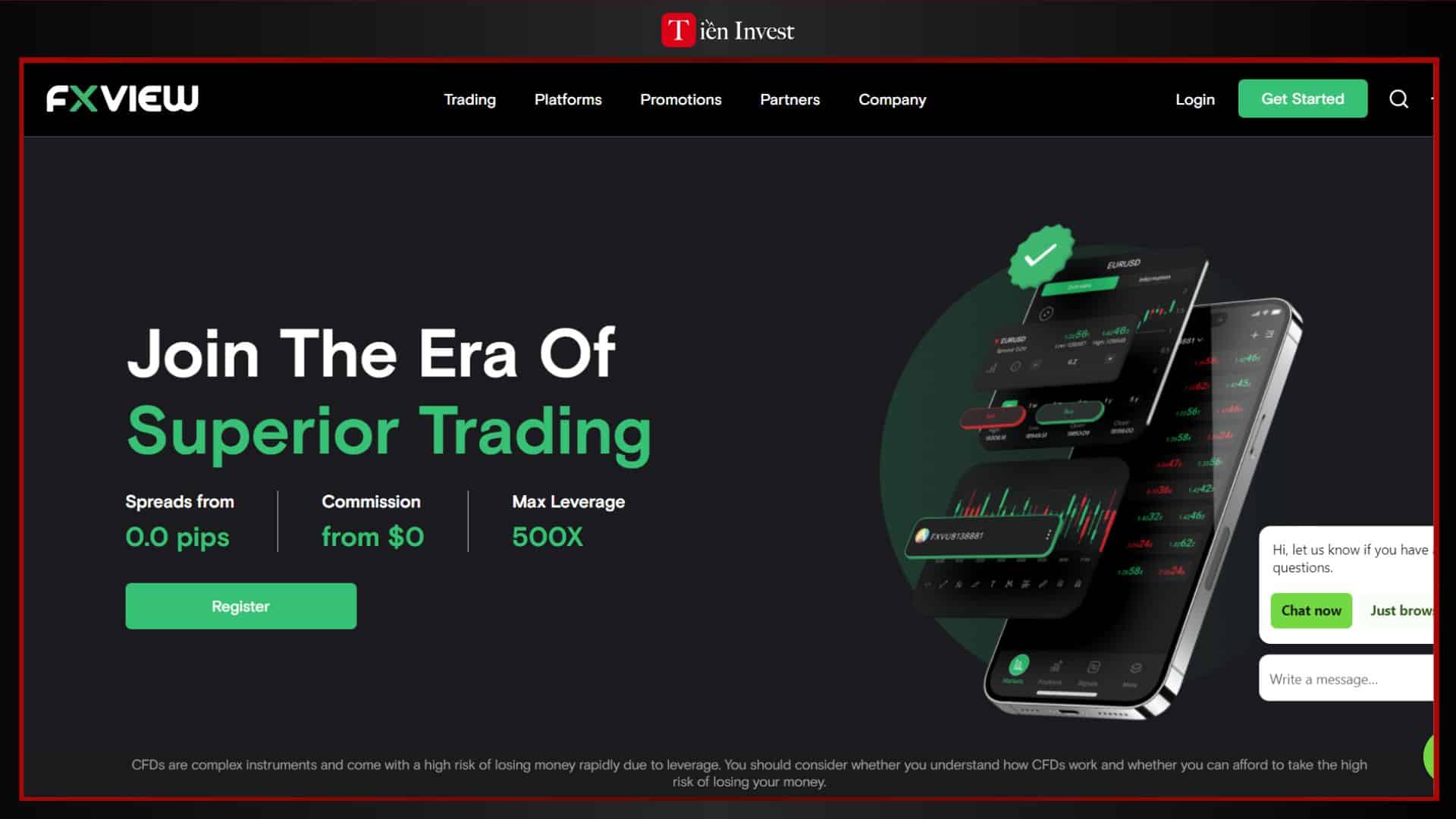 trang web sàn Fxview