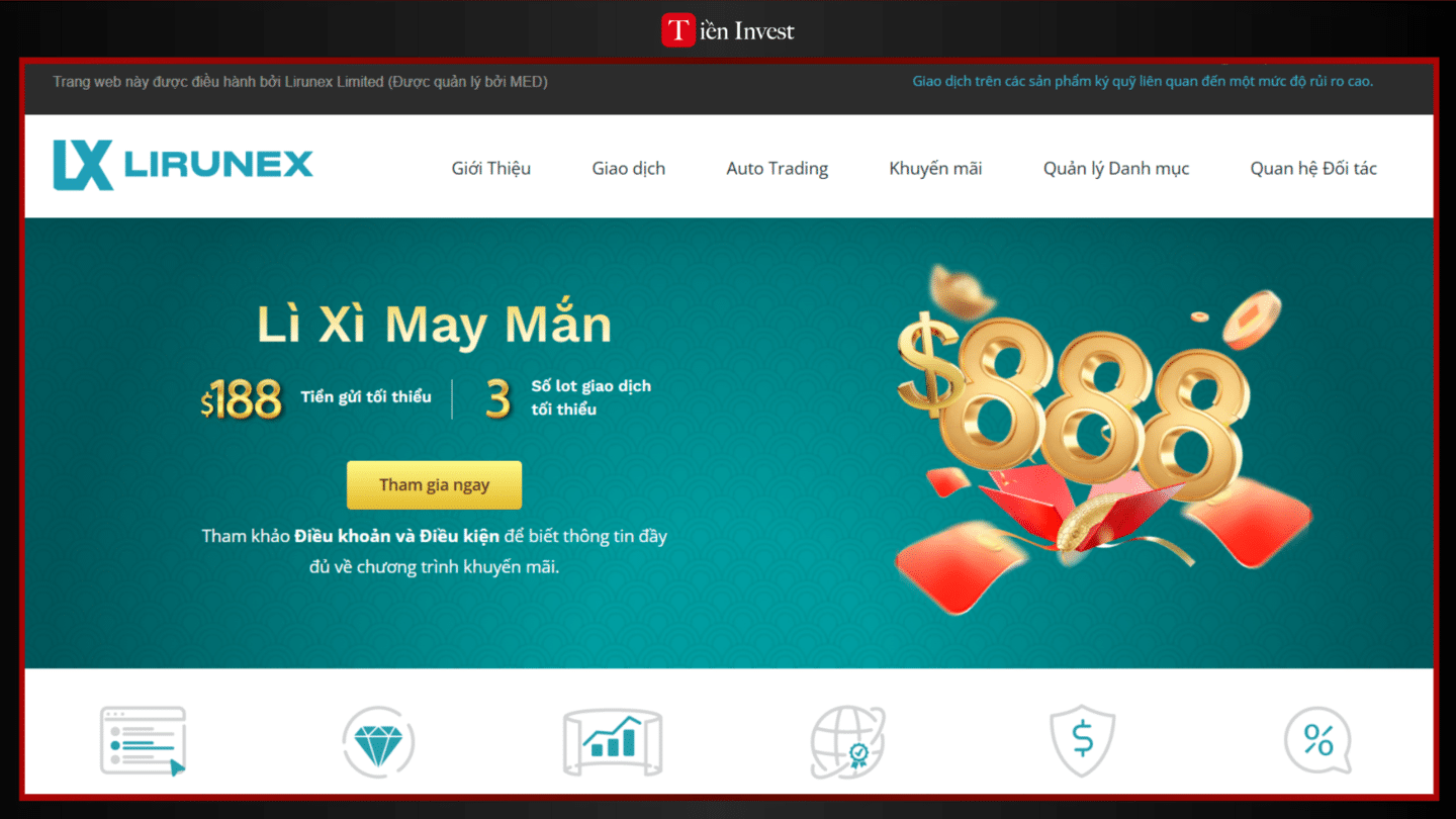 trang web Lirunex